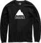 Preview: BURTON T-Shirt 1/1 Mountain Logo Farbe: black white