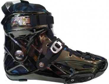 POWERSLIDE Inline Skate Boot IMPERIAL pro  165mm dark green metallic