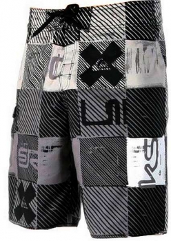 QUIKSILVER Board Short CHECK  ME OUT  black qambs144