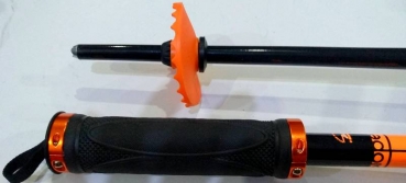 KOMPERDELL Ski Stock SLOPESTYLE  black orange