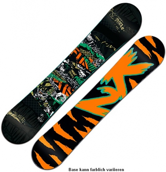 xy24 K2 Snowboard FUSE black green