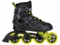 Preview: POWERSLIDE PLAYLIFE Inline Skates LANCER black yellow 84mm