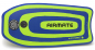 Preview: AIRMATE inflatable Bodyboard Größe Medium 40 inch x 2 inch