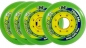 Preview: HYPER Inline Skate Rolle CONCRETE SL green yellow  76mm 84a 4er Set