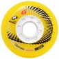 Preview: HYPER Inline Skate Rolle CONCRETE +G  yellow white  76mm 84a 4er Set