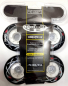 Preview: HYPER Inline Skate Rolle CREATE + G black white  76mm 85a 4er Set