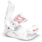 Preview: VÖLKL Snowboard Bindung FASTEC  wms standard  white red