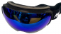 Preview: APHEX Goggle KEPLER JR black  revo blue 18 + yellow 54