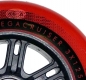 Preview: POWERSLIDE Inline Skate Rolle MEGACRUISER 125mm 86a red black