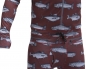 Preview: AIRBLASTER men NINJA SUIT hoodless burgundy fish