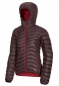 Preview: OCUN Daunenjacke TSUNAMI women  chocolate garnet red