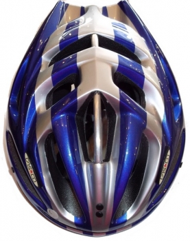 CASCO Helm gloss  blue silver