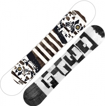FTWO Snowboard TNT  white brown  camber