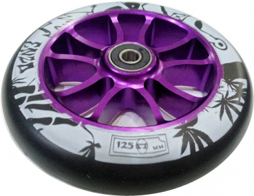 AO Stunt Scooter ENZO 125mm  88a  purple inkl. Abec 9 Lager (2er Set)
