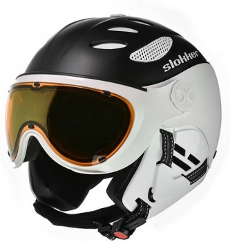 SLOKKER Ski Snowboard Helm BALO Visor black polarized photocromatic