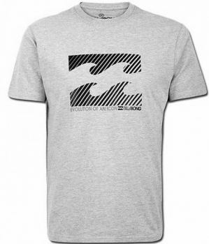 BILLABONG T-Shirt BOX grey heather