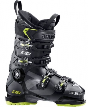 DALBELLO men Ski Boot DS AX 100  black acid green