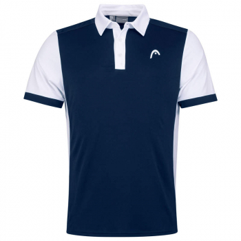 HEAD men Polo Shirt DAVIES  dark blue white
