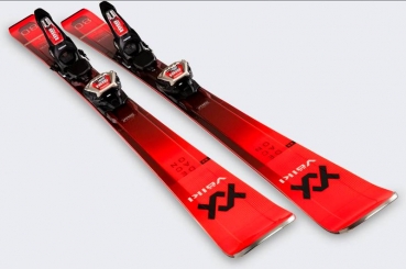 VÖLKL Ski Set DEACON 80 LR 2021 + Bindung  Marker Lowride XL 13 FR Demo GW black red