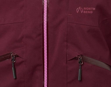 NORTH BEND Jacke FERNIE women burgund