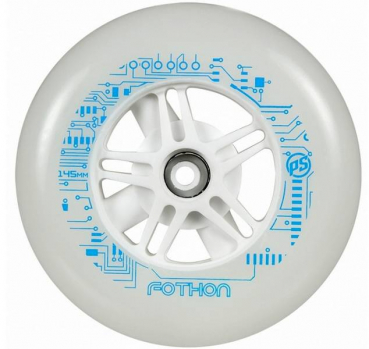 POWERSLIDE Scooter Rolle FOTHON 145mm 82a milky white (white LED)