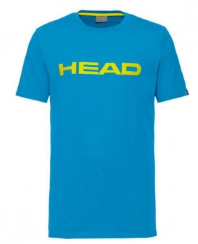 HEAD men T-Shirt IVAN   electric blue  yellow