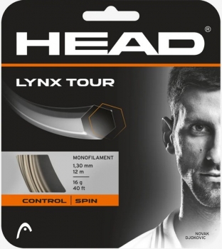 HEAD Saite Lynx Tour 1.3mm champagne 12m Set