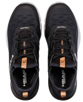 Preview: HEAD men Padel Schuhe MOTION PRO black white