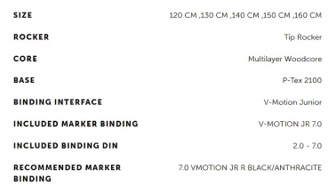 VÖLKL Ski Set RACETIGER Jr  Pro + Bindung  Marker VMotion 7.0