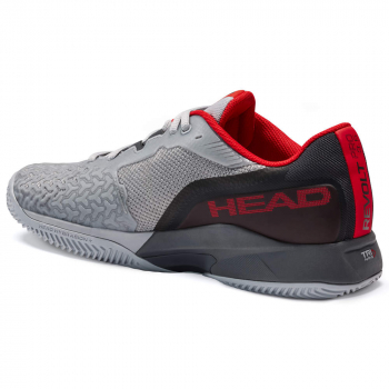 Preview: HEAD men Tennisschuhe REVOLT PRO 3.5 Clay  grey red