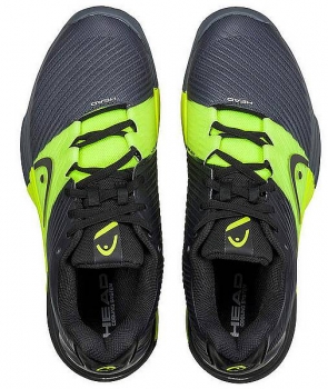 Preview: HEAD men Tennisschuhe REVOLT PRO 4.0  black yellow