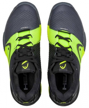 Preview: HEAD men Tennisschuhe REVOLT PRO 4.0  CLAY black yellow