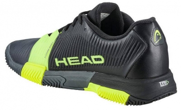 HEAD men Tennisschuhe REVOLT PRO 4.0  CLAY black yellow