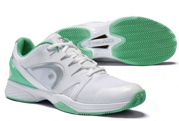 HEAD women Tennisschuhe Sprint Ltd. Clay  white green