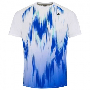 HEAD men T-Shirt TOPSPIN white print vision