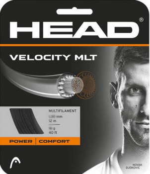 HEAD Saite VELOCITY MLT  1.25mm 12m Set black