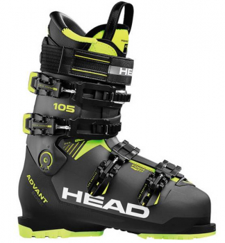 HEAD men Ski Boot ADVANT EDGE 105 black yellow