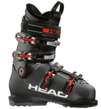 HEAD men Ski Boot ADVANT EDGE 75 R  black red