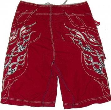 BILLABONG Board Short AMERICAN BAD ASS red