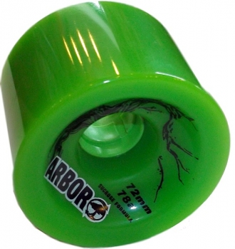 ARBOR Wheel 72mm 78a green  4er Set