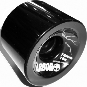 ARBOR Wheel 72mm 78a black 4er Set