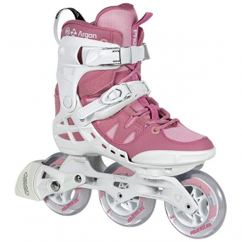 POWERSLIDE Inline Skates PHUZION ARGON rose 3x100mm