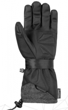 REUSCH men Glove BASEPLATE  R-Tex XT black melange