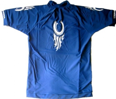 CABRINHA Rush Guard  C-Flame SS blue