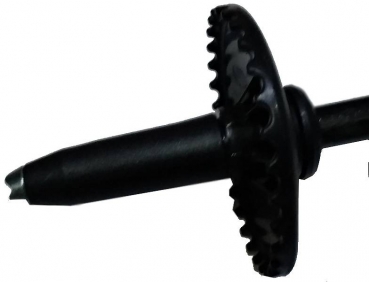 KOMPERDELL Ski Stock CARBON black-silver