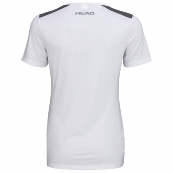 HEAD women Club 22 Tech T-Shirt  white dark blue