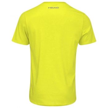HEAD men T-Shirt Club CARL yellow