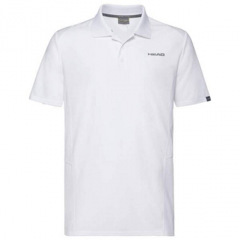 HEAD men Club Tech Polo Shirt white