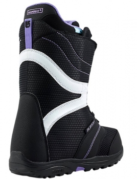 BURTON Boot COCO black white purple