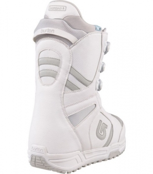 BURTON Boot COCO white silver  process logo